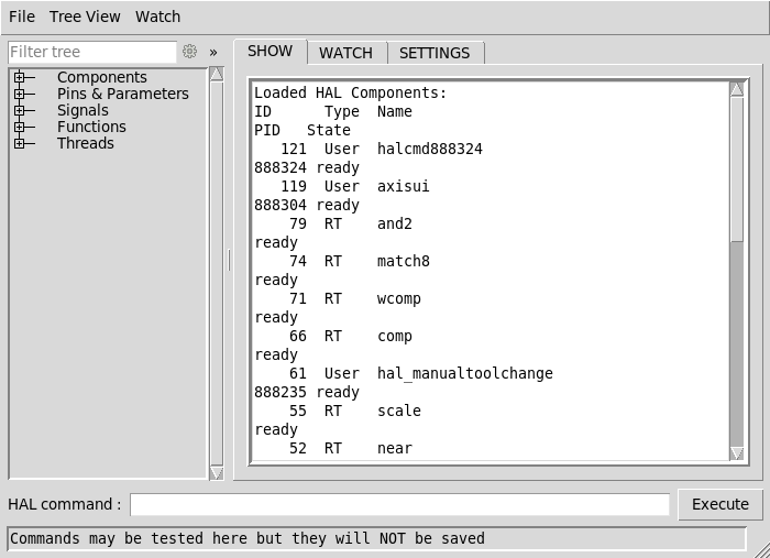 Halshow: Show Tab