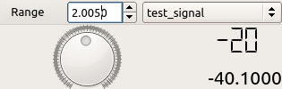 QtVCP test_dial Panel - Test Dial VCP