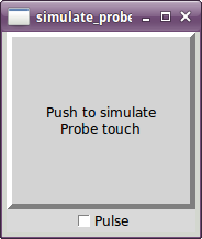 simulate_probe Окно