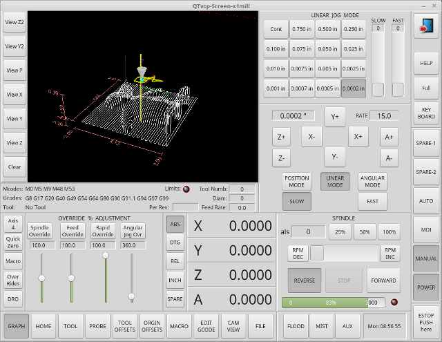 How does single-step work in Qtaxis? - LinuxCNC